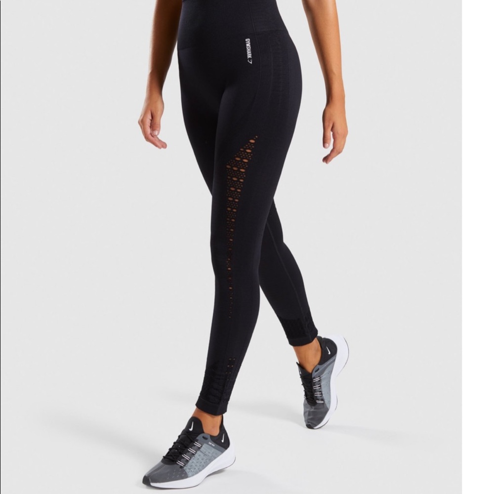 Gymshark Black Energy Seamless Leggings
